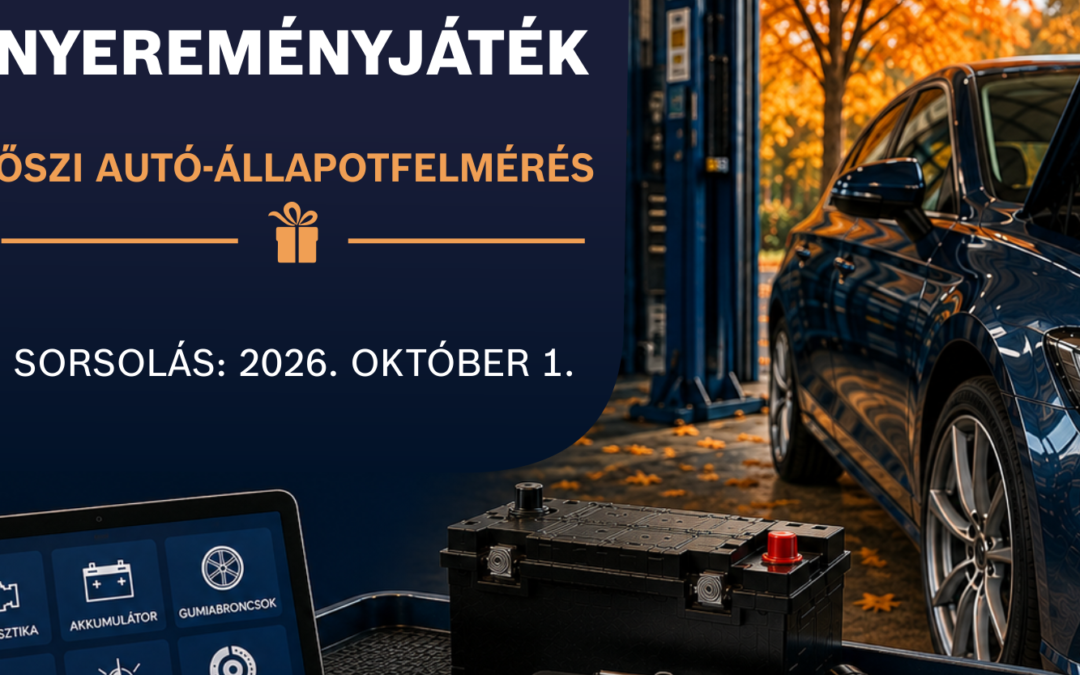 ŐSZI NYEREMÉNYJÁTÉK!